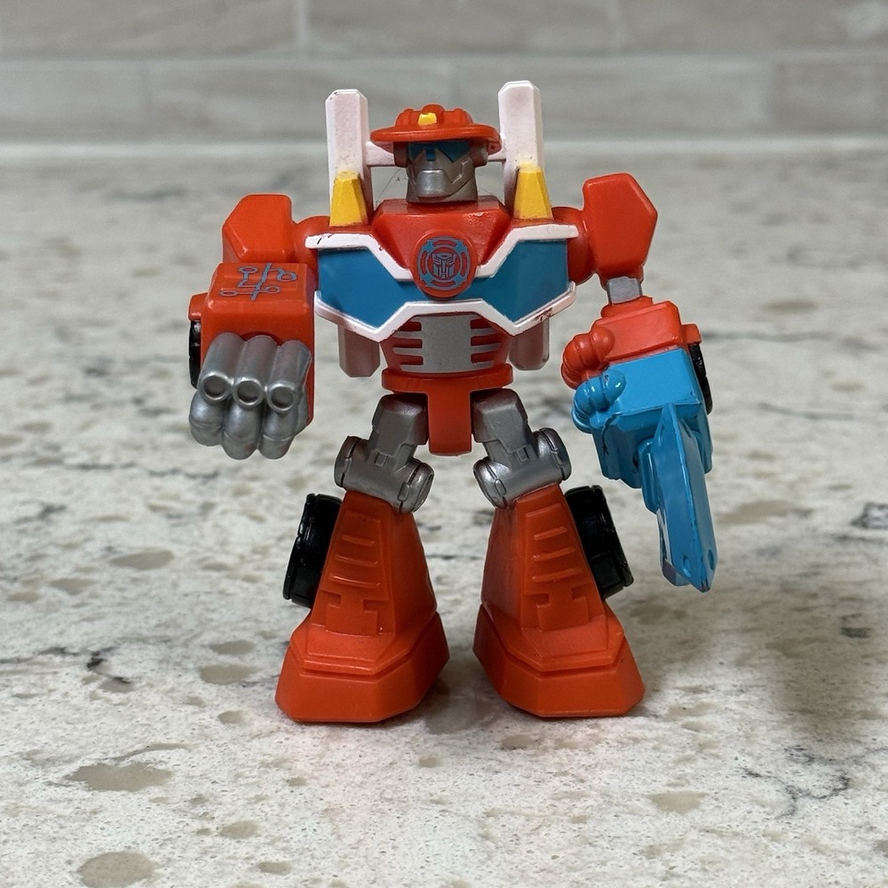 Playskool Heroes Transformers Rescue Bots Heatwave Fire-Bot Energize 2013 Toy